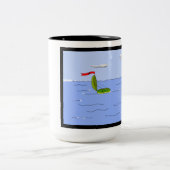 Pea Vyage II Zweifarbige Tasse (Mittel)