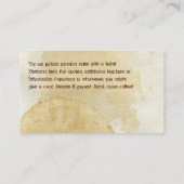 Peaberry Kaffee-Getränk-Lochkarte Treuekarte (Rückseite)