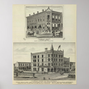 Peabody Bank, Kansas Poster