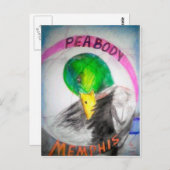 Peabody Memphis Postkarte (Vorne/Hinten)