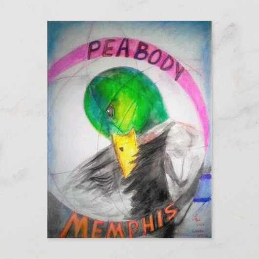 Peabody Memphis Postkarte (Vorderseite)