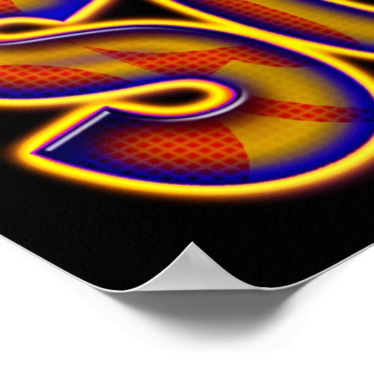 PEAC LIEBE SOCCER POSTER (Ecke)