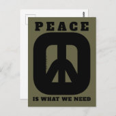 PEACE2 (IWWN) POSTKARTE (Vorne/Hinten)