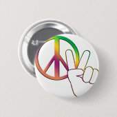 Peace-02 Button (Vorne & Hinten)