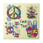 Peace 2 Tile Fliese (Vorderseite)