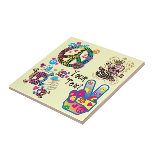 Peace 2 Tile Fliese (Seite)