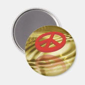 Peace 3D / Reflexion Magnet (Vorderseite/Rückseite)
