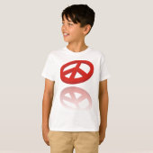 Peace 3D / Reflexion T-Shirt (Vorne ganz)
