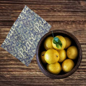 Peace Abounds Geschirrtuch