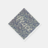 Peace Abounds Serviette (Ecke)