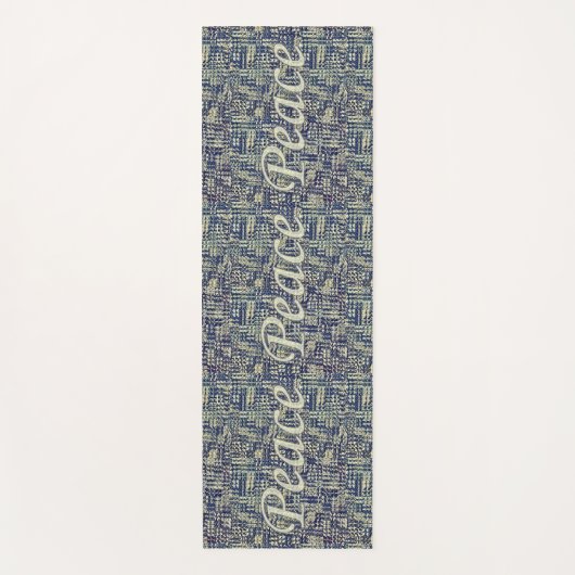 Peace Abounds Yogamatte (Vorderseite)