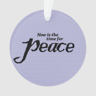 "Peace" Acrylfarben Weihnachtsschmuck Ornament