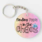 Peace Acrylic Schlüsselanhänger (Vorderseite)