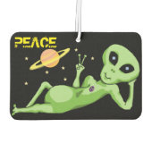 Peace Alien Air Freshener Autolufterfrischer (Rückseite)