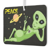 Peace Alien Air Freshener Autolufterfrischer (Links)