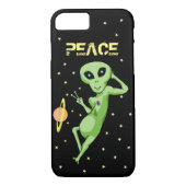 Peace Alien Handy Case (Rückseite)