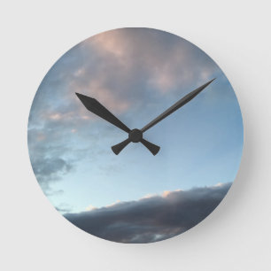 Peace and calm runde wanduhr