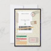 Peace and Joy Christmas Ticket Family Gift Coupon (Vorderseite)