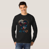 Peace and love be kind T-Shirt (Vorne ganz)