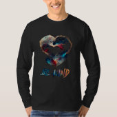 Peace and love be kind T-Shirt (Vorderseite)