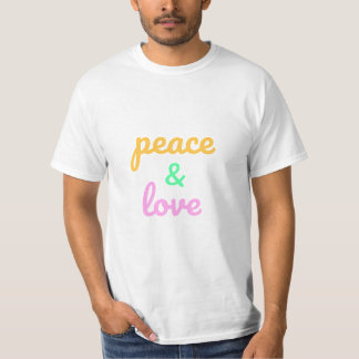 Peace and love T-Shirt
