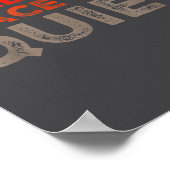 Peace And Quiet Need Some Peace And Quiet Funny Pe Poster (Ecke)