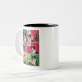 Peace And Snacks Comic Hund Kaffeetasse (Vorderseite Links)
