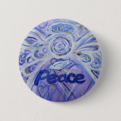Peace Angel Art Button Button Pendant (Runde) (Vorderseite)