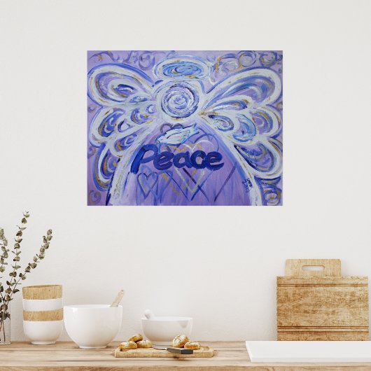 Peace Angel Art Poster Print (Küche)