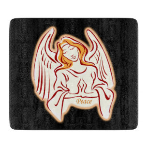 Peace Angel Cutting Board Schneidebrett