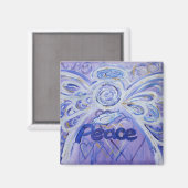 Peace Angel Magnet (Vorderseite/Rückseite)