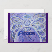 Peace Angel Postcard Postkarte (Vorne/Hinten)