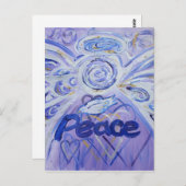 Peace Angel Postcard Postkarte (Vorne/Hinten)