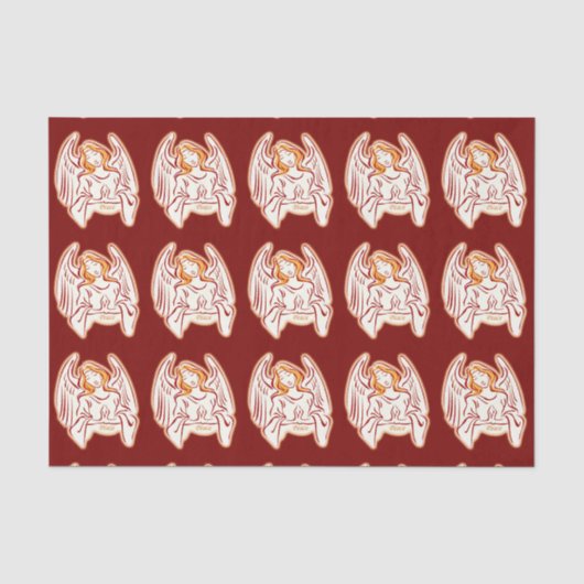 Peace Angel Tissue Paper Seidenpapier (Vorderseite)