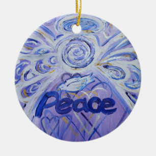 Peace Angel Word Kunstmuseum Monte San Giorgio Keramikornament