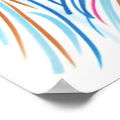 Peace Art: März 14, 2016 "Fly" Poster (Ecke)