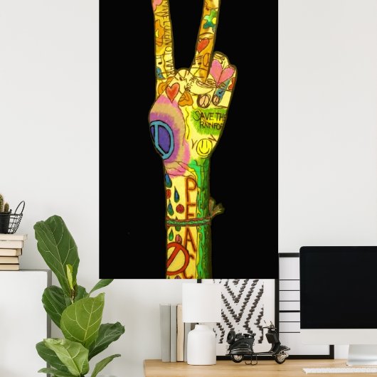 Peace Art Poster - SRF (Heimbüro)