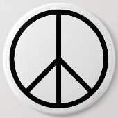 Peace B&W Button (Vorderseite)
