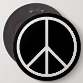 Peace B&W Button (Vorne & Hinten)