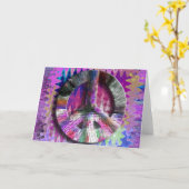 Peace Baby! Karte (Gelbe Blume)