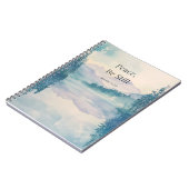 Peace Be Still Christian Scripture – Mark 4:39 Notizblock (Linke Seite)