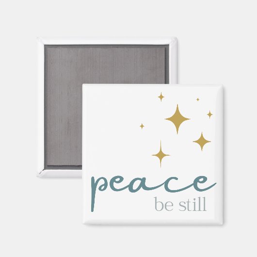 Peace Be Still Magnet (Vorderseite/Rückseite)