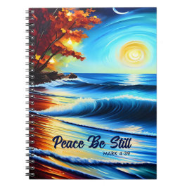 Peace Be Still Notebook Notizblock