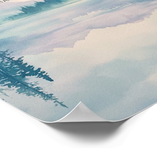 Peace Be Still Scripture Wall Art – Mark 4:39 Poster (Ecke)