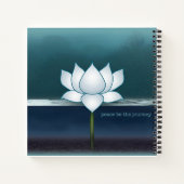 Peace Be the Journey, Spiral Notebook Notizblock (Rückseite)