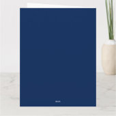 Peace Be With You Karte (Rückseite)