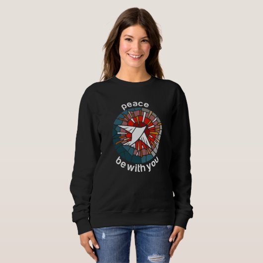 Peace be with you sweatshirt (Vorne ganz)