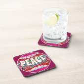 Peace Beverage Coaster Getränkeuntersetzer (Rechte Seite)