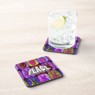 Peace Beverage Coaster Getränkeuntersetzer