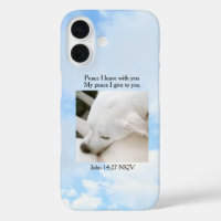Peace Bible Verse One Foto Soft Blue Sky